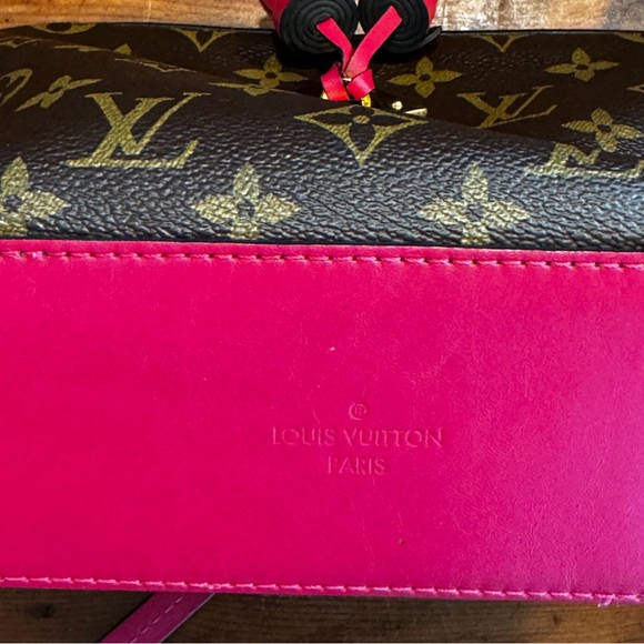 Louis Vuitton Monogram Saintonge Crossbody in Freesia Pink - Picture 9 of 15
